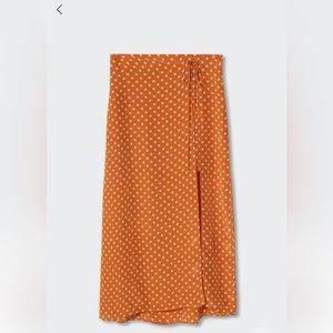 Mango Polka Dot Skirt